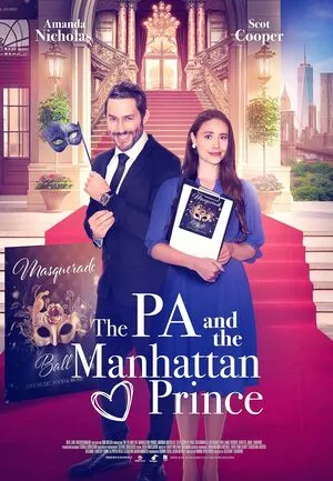 The PA and the Manhattan Prince 2024 Hindi Dual Audio Movie Poster