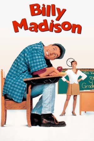 Billy Madison (1995) Hindi Dual Audio [900MB] Movie Poster