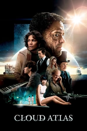 Cloud Atlas 2012 Hindi Dual Audio 500MB Esubs Movie Poster