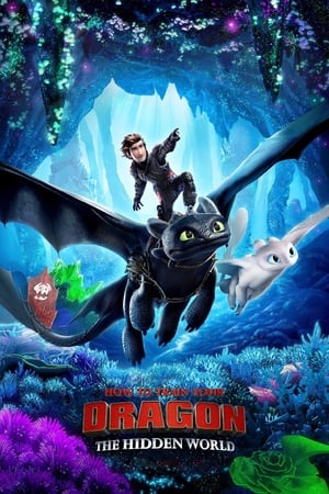 How to Train Your Dragon 3 : The Hidden World (2019) Hindi Dual Audio 350MB Movie Poster