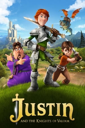 Justin and the Knights of Valour 2013 Hindi Dual Audio [850MB] Movie Poster