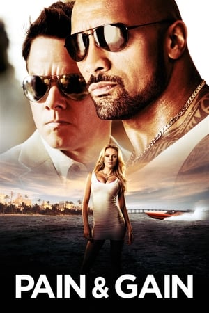 Pain & Gain 2013 Dual Audio Hindi [1.10GB] Movie Poster