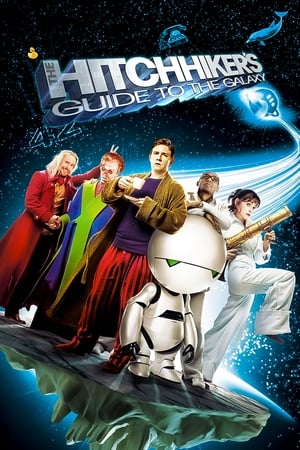 The Hitchhiker's Guide to the Galaxy (2005) Hindi Dual Audio [940MB] Movie Poster
